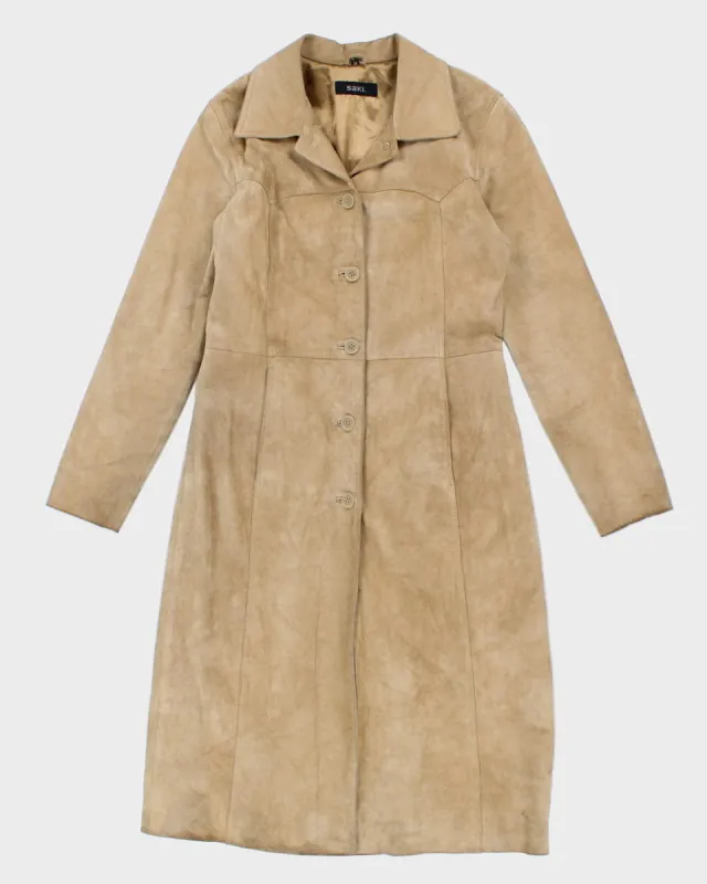 Vintage 90s/00s Saki Suede Coat - S sold by Rokit