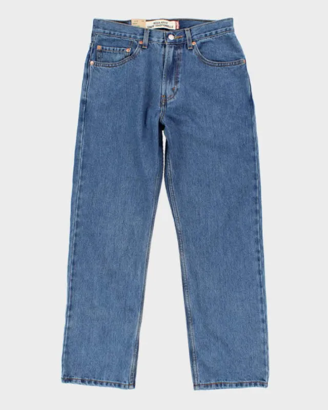 Deadstock Mens Levi's Staright Leg Blue Jeans - M sold by Rokit