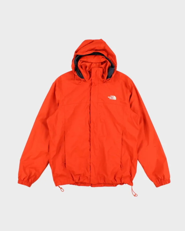 The North Face Orange Hooded Jacket - L sold by Rokit