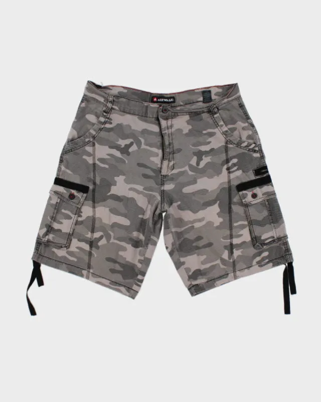 Y2k 00s Airwalk Camouflage Shorts - W36 sold by Rokit