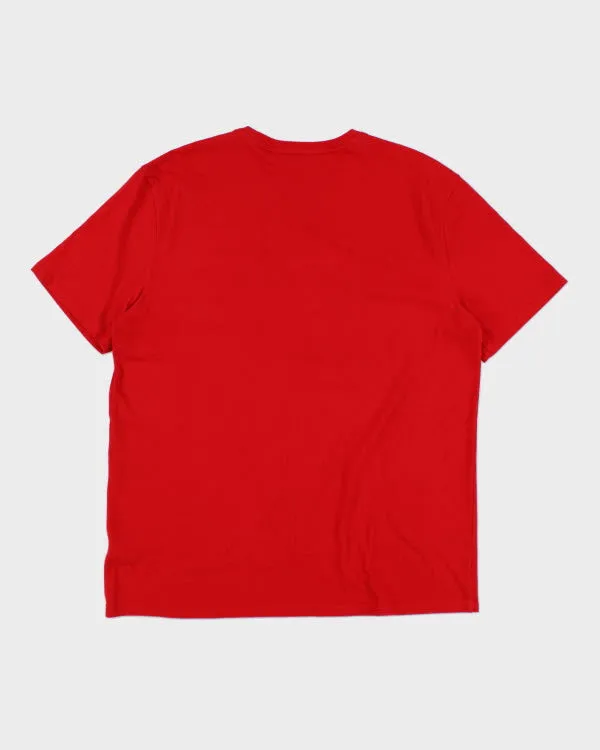 Tommy Hilfiger Red T-shirt - XL sold by Rokit product image thumbnail 2