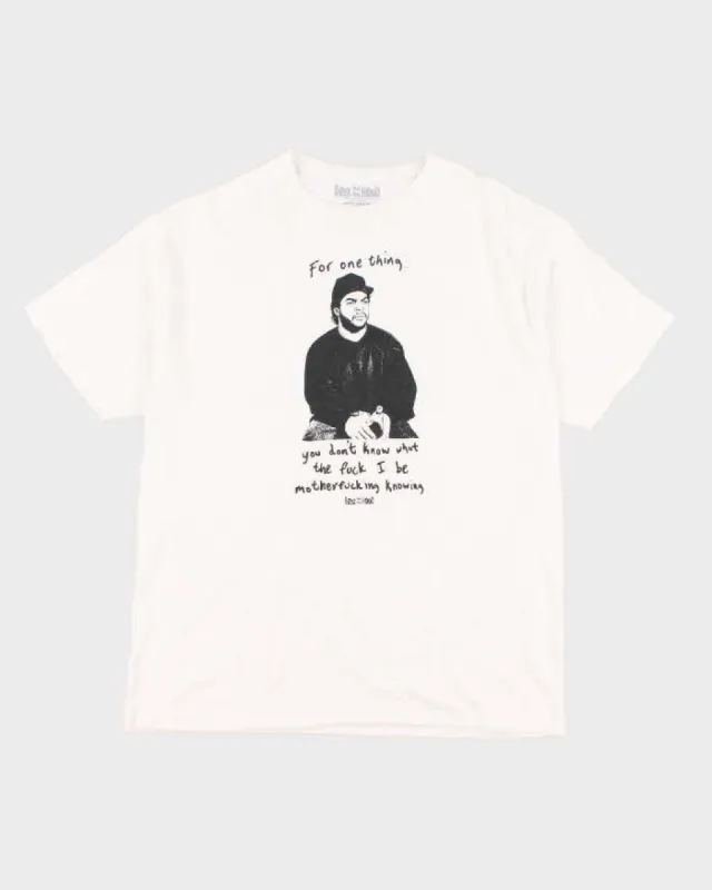 Mens Boyz In The Hood White Graphic T shirt - XL sold by Rokit