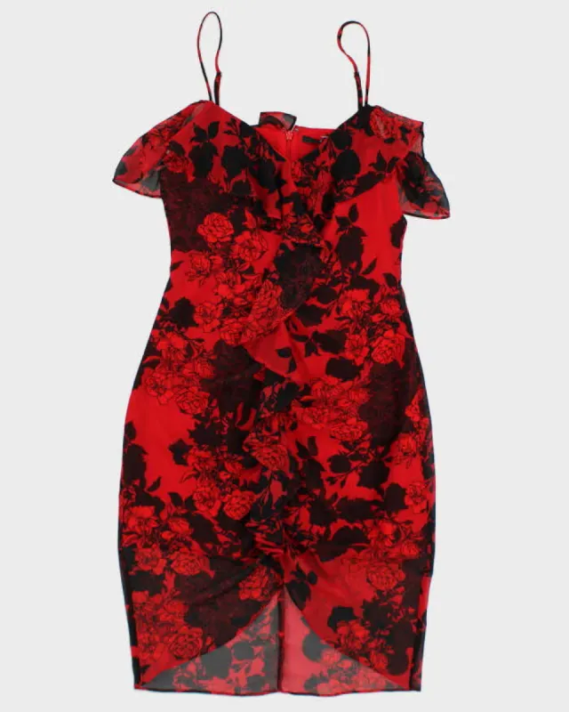 Y2k 00s Guess Floral Dress - S sold by Rokit