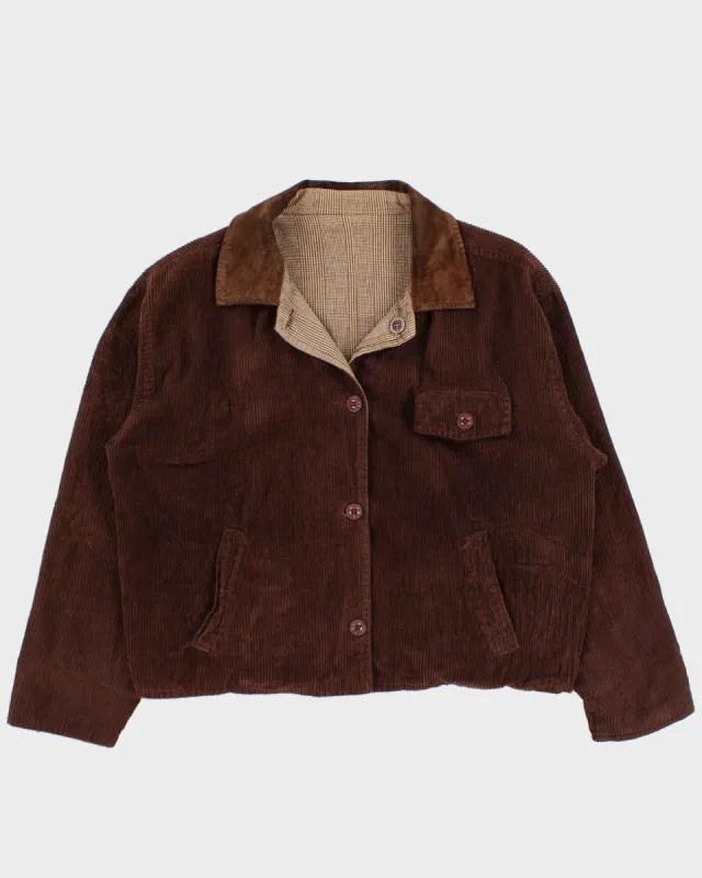 Vintage Weathervane Reversible Corduroy Jacket - L sold by Rokit