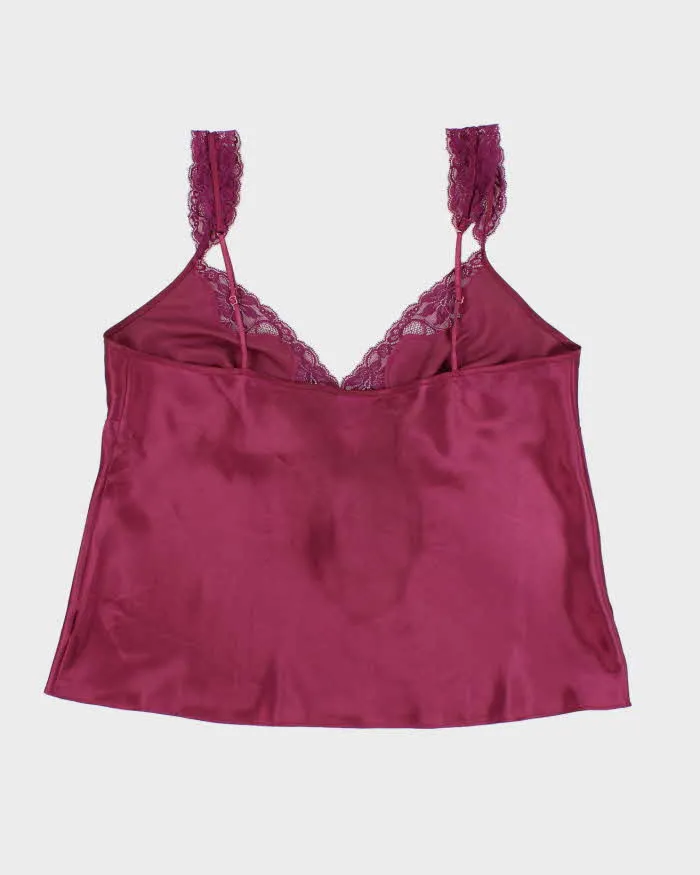 Vintage 90s La Senza Purple Satin Cami - XL sold by Rokit product image thumbnail 2