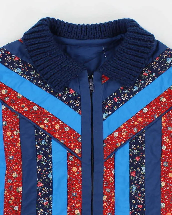 Darling Floral Quilted Knit Jumper - L sold by Rokit product image thumbnail 3