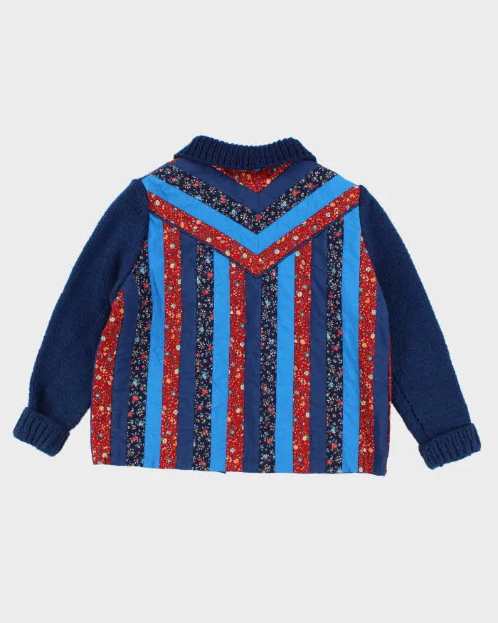 Darling Floral Quilted Knit Jumper - L sold by Rokit product image thumbnail 2