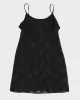 Vintage 90s Darling Black Floral Dress - L sold by Rokit
