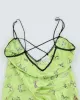 Y2k 00s La Senza Green Slip Dress - M sold by Rokit