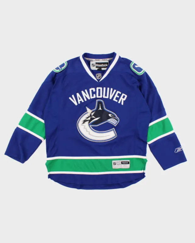 Vintage NHL x Canucks Blue Reebok Jersey - XL sold by Rokit