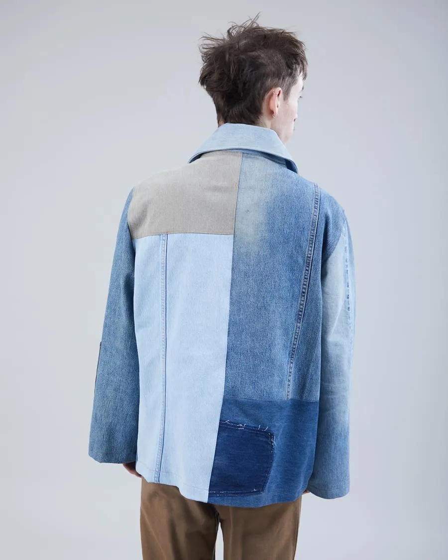Rokit Originals Reworked Denim Unisex Jacket - M sold by Rokit product image thumbnail 4