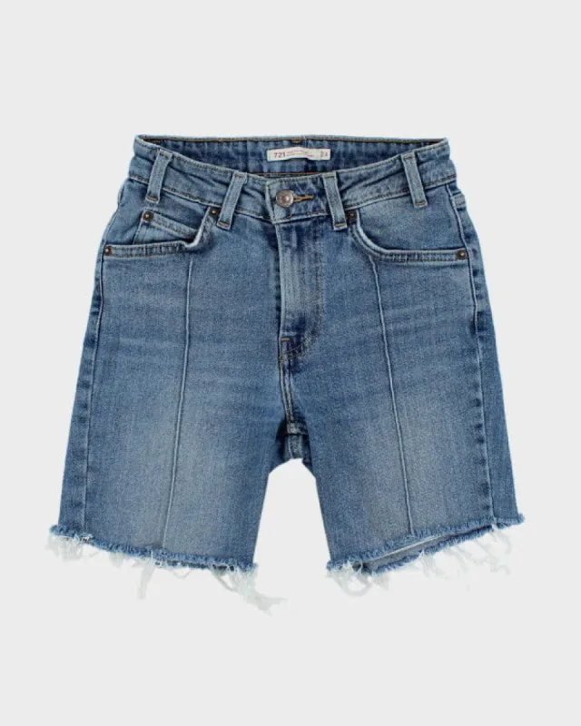 Levi's Orange Tab Denim Shorts - W24 sold by Rokit