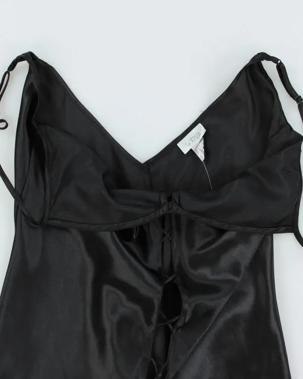 Y2K 00s La Senza Lace-up Slip - S sold by Rokit product image thumbnail 3
