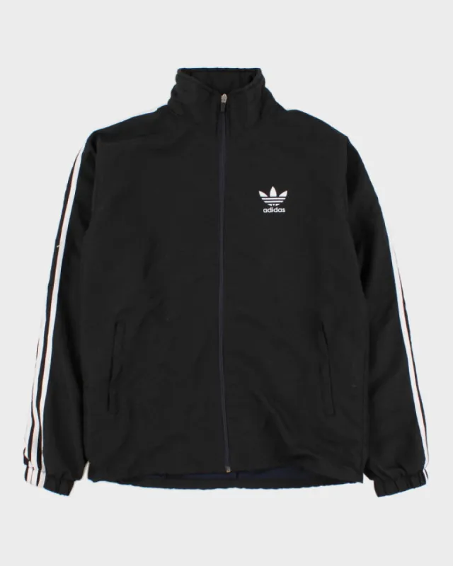 90s Vintage Men's Black Adidas Zip Up Track Jacket - L sold by Rokit