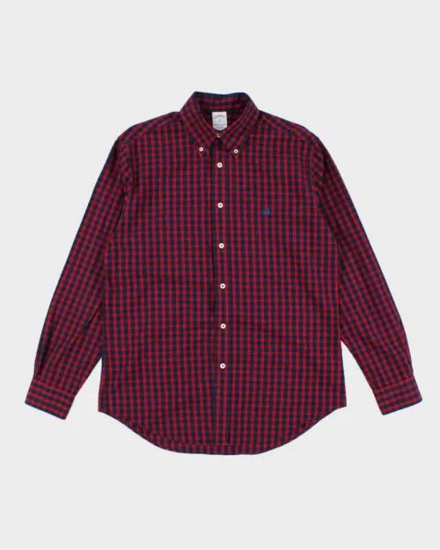 Brooks Brothers Check Shirt - M sold by Rokit