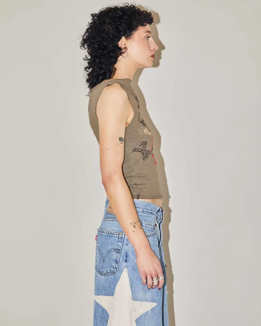 Rokit Originals Rework Slash Tank - XS sold by Rokit product image thumbnail 2