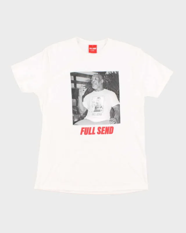 Men's Full Send Mike Tyson Graphic T shirt - L sold by Rokit