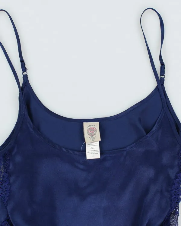 Y2k 00s In Bloom Navy Cami - S sold by Rokit product image thumbnail 3