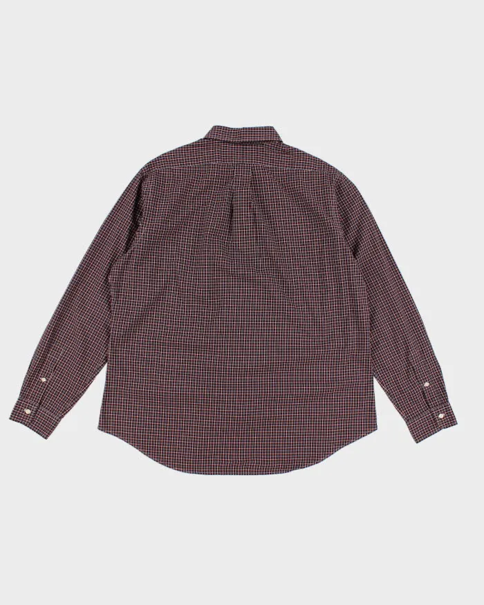 Vintage 90s Ralph Lauren Red Chect Shirt - XL sold by Rokit product image thumbnail 2