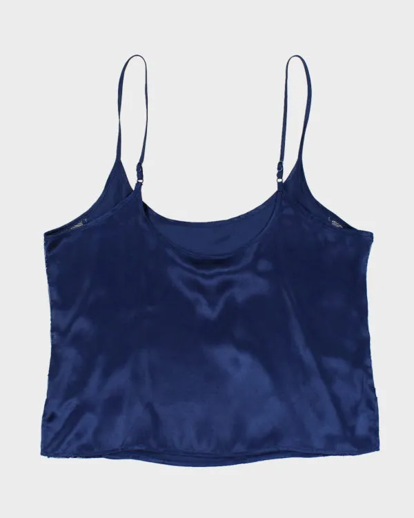Y2k 00s In Bloom Navy Cami - S sold by Rokit product image thumbnail 2