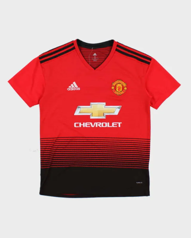 Manchester United 2019 - 20 Football Home Shirt - S sold by Rokit