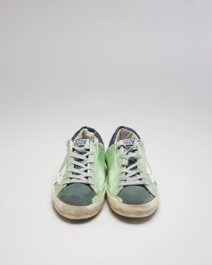 Golden Goose Superstar Green Trainers - UK5 sold by Rokit product image thumbnail 3