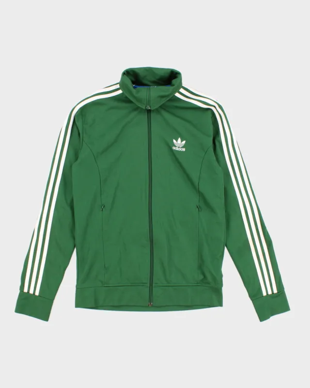 Adidas Green Track Jacket - S sold by Rokit