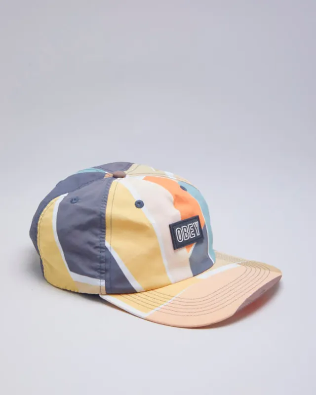 Obey Abstract Multi-coloured Snapback made by Obey