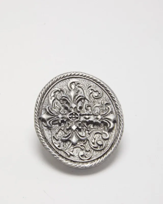 Vintage Gothic Cross Belt Buckle sold by Rokit