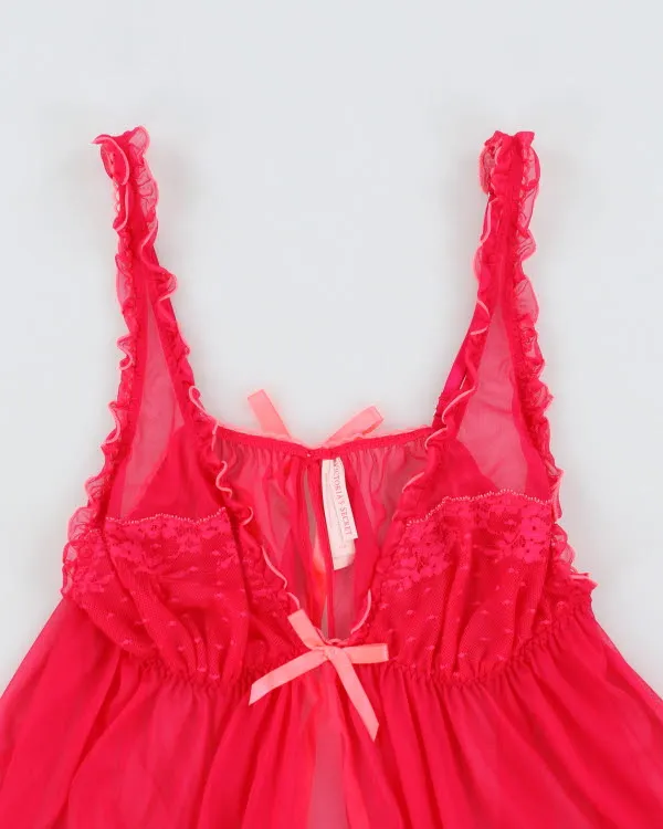 Y2k 00s Victoria's Secret Pink Cami - L sold by Rokit product image thumbnail 3