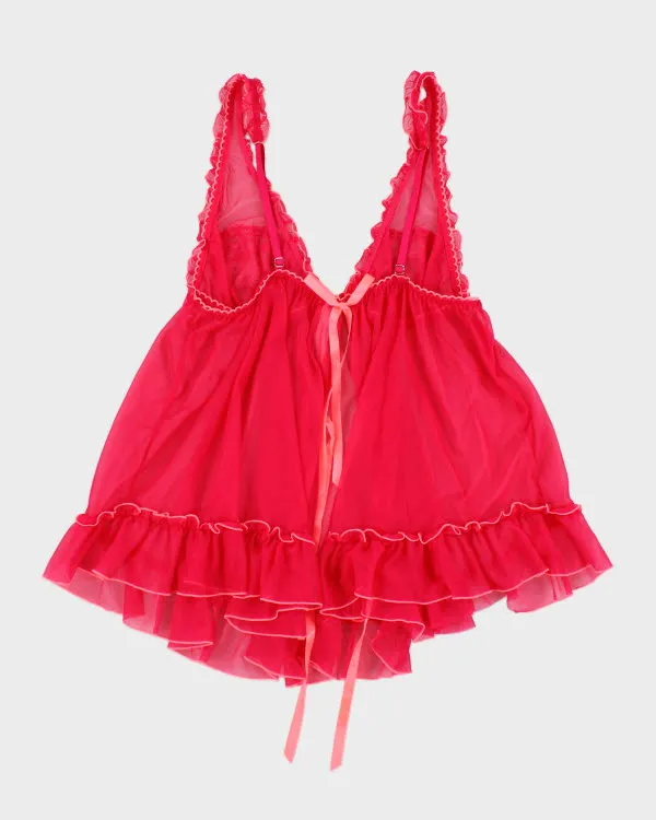 Y2k 00s Victoria's Secret Pink Cami - L sold by Rokit product image thumbnail 2