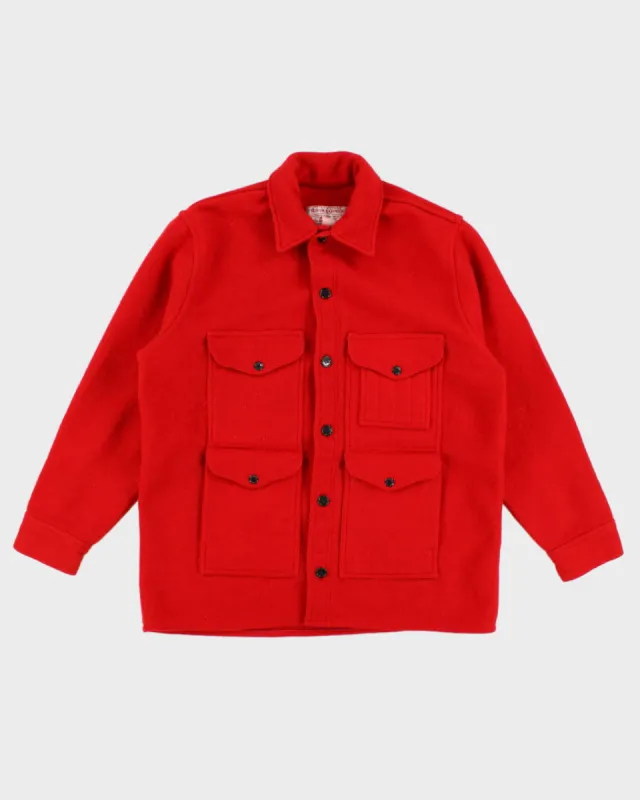 50's Vintage Men's Red Filson Wool Jacket - XL sold by Rokit