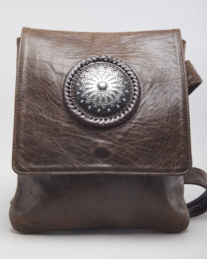 Vintage Origenes Leather Cross Body Bag sold by Rokit product image thumbnail 3