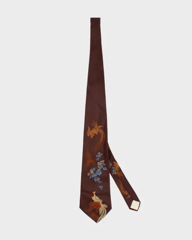 Vintage 90's Silk Christian Dior Tie made by Rokit