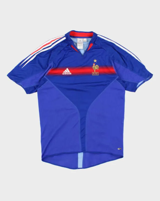Mens Adidas x Frazel Football Blue T shirt - S sold by Rokit