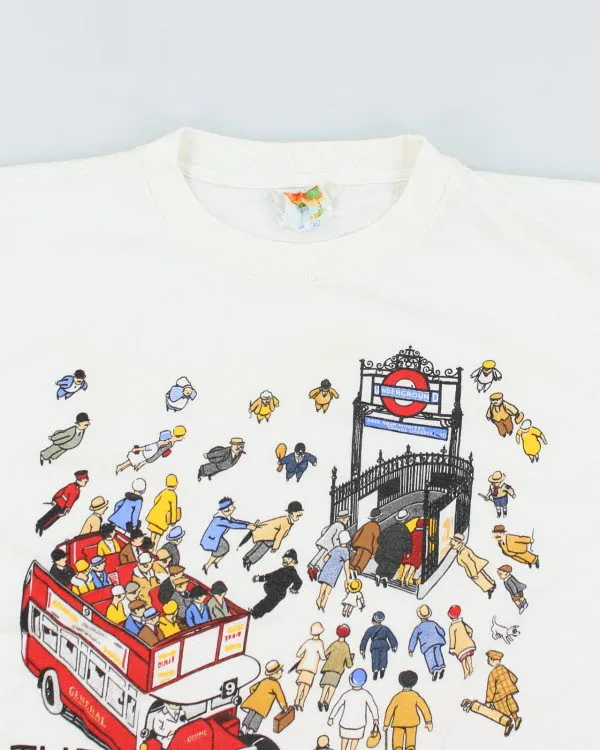 Vintage 80's London Underground T-Shirt - XL sold by Rokit product image thumbnail 3