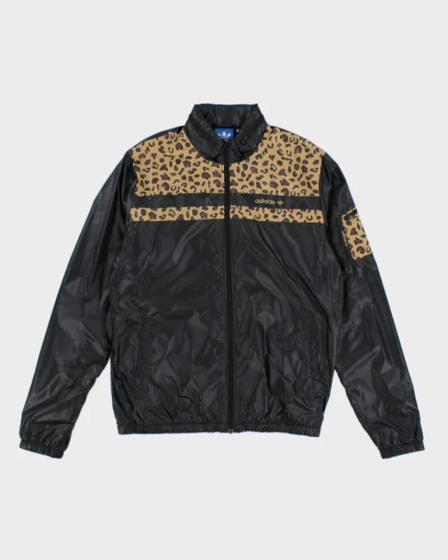 Adidas Leopard Anorak Jacket - M made by Adidas