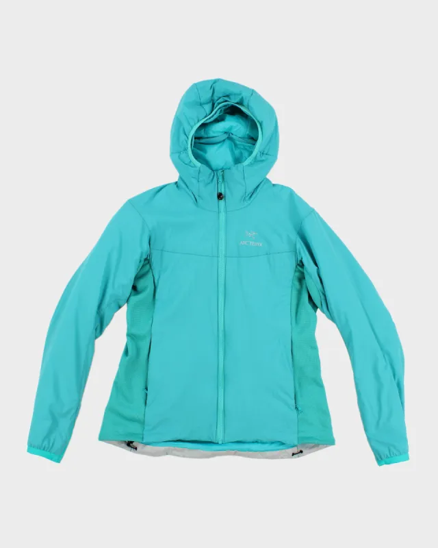 Womens Turquoise Arc'teryx Hooded Winter Jacket - L sold by Rokit