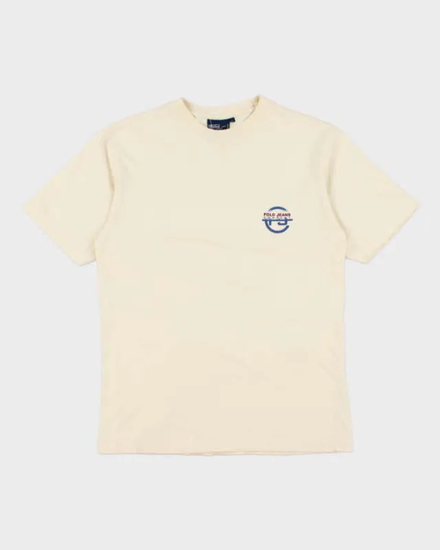 Vintage 90's Ralph Lauren Polo Graphic T-Shirt - L sold by Rokit