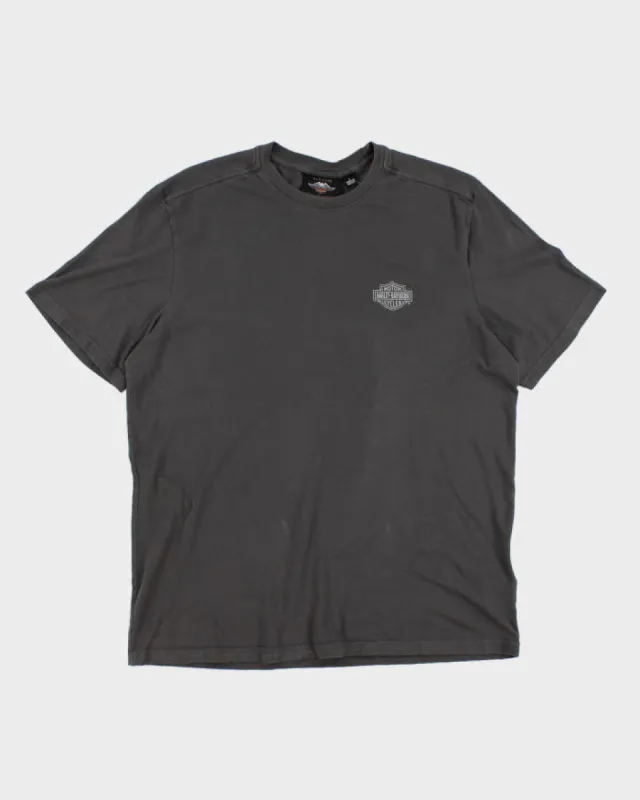 Harley Davidson Grey T-Shirt - L made by Rokit