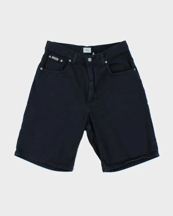 Vintage Calvin Klein Dark Wash Denim Shorts - W28 L9 sold by Rokit