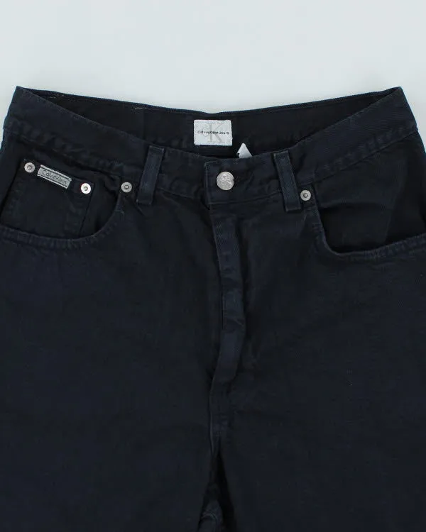 Vintage Calvin Klein Dark Wash Denim Shorts - W28 L9 sold by Rokit product image thumbnail 3