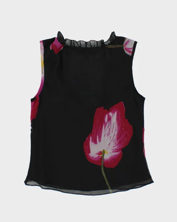 Y2k 00s Papell Ruffle Top - M sold by Rokit product image thumbnail 2