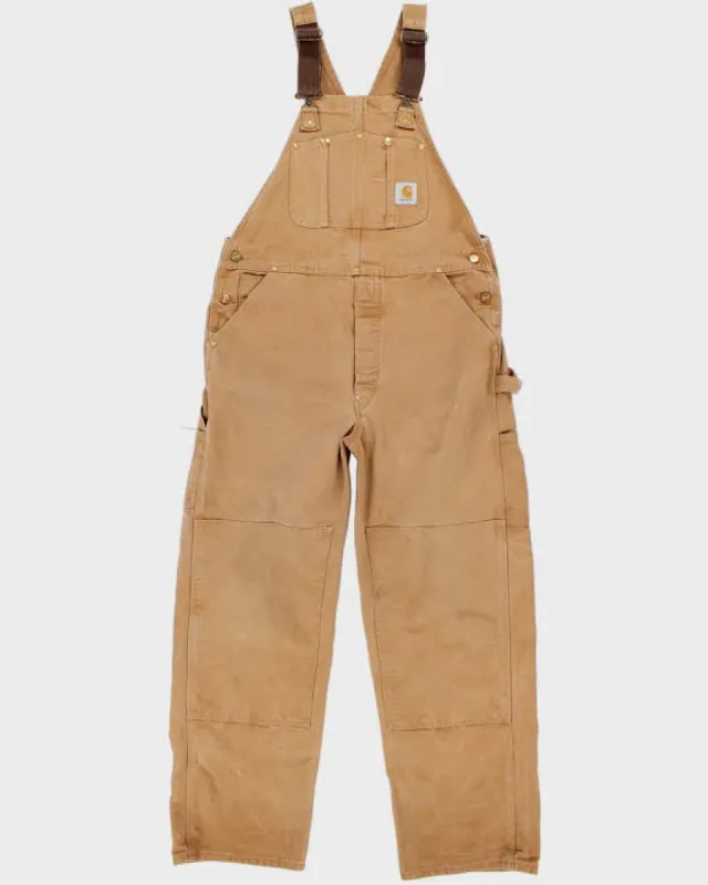Vintage 90s Carhartt Double Knee Dungarees - M sold by Rokit