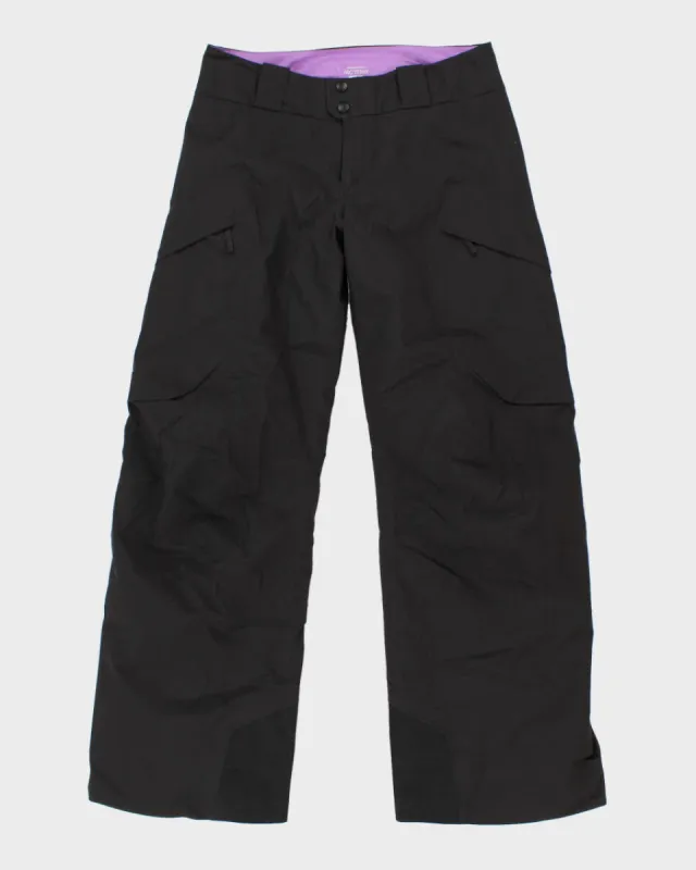 Women's Black Arc'teryx Gore Tex Ski Trousers - M sold by Rokit