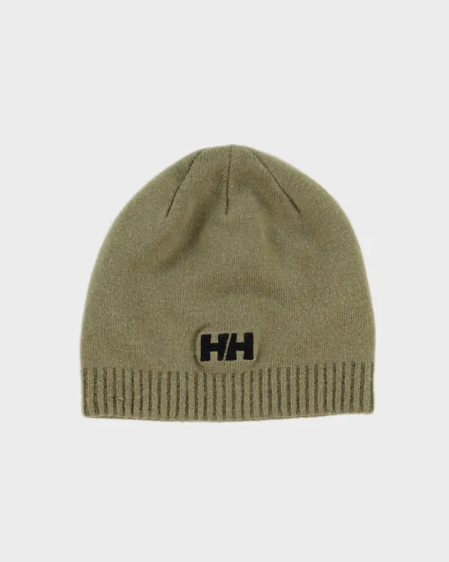 Unisex Green Helly Hansen Beanie made by Helly Hansen