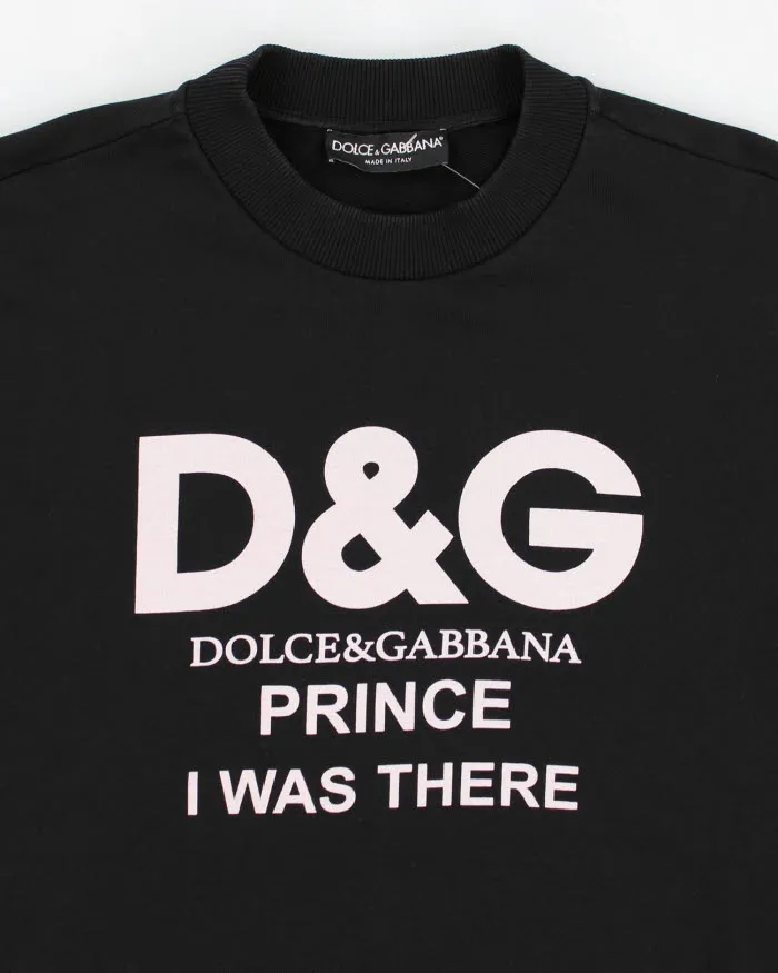 Vintage 90's Dolce and Gabbana Prince Sweatshirt - M sold by Rokit product image thumbnail 3