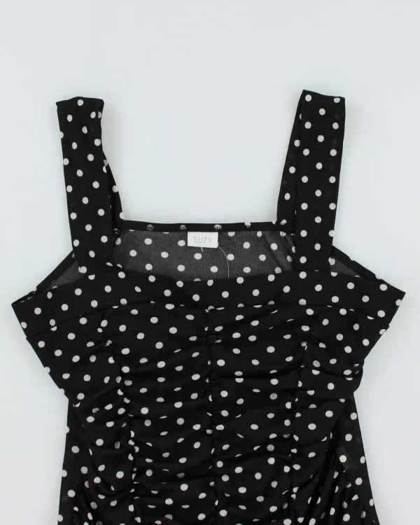 Y2k 00s Suzy Polka Dot Mesh Cami - XL sold by Rokit product image thumbnail 3