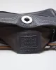 Vintage Black Leather Coach Handbag sold by Rokit