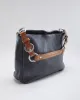 Vintage Black Leather Coach Handbag sold by Rokit